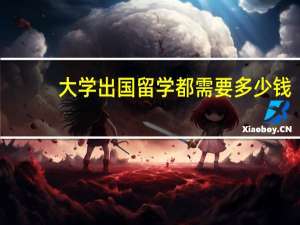 大学出国留学都需要多少钱