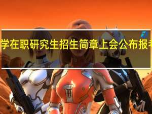 大学在职研究生招生简章上会公布报考流程吗