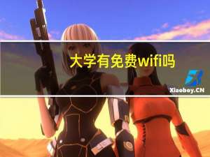 大学有免费wifi吗