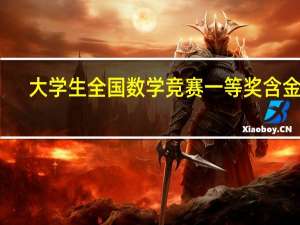 大学生全国数学竞赛一等奖含金量