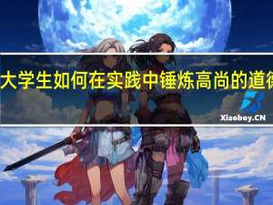大学生如何在实践中锤炼高尚的道德品格