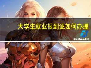大学生就业报到证如何办理