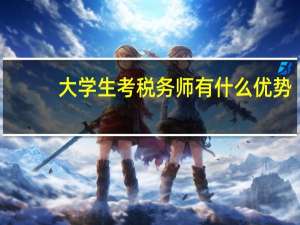 大学生考税务师有什么优势