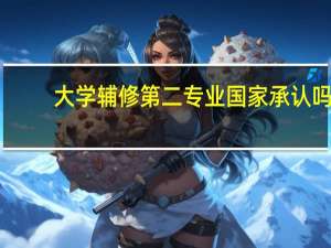 大学辅修第二专业国家承认吗