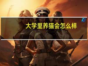 大学里养猫会怎么样