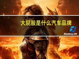 大屁股是什么汽车品牌