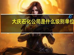 大庆石化公司是什么级别单位