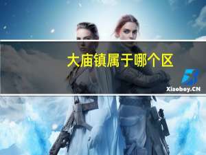 大庙镇属于哪个区