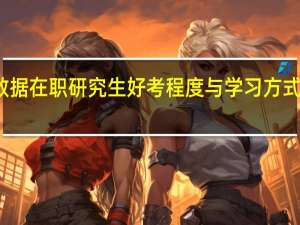 大数据在职研究生好考程度与学习方式有关联吗