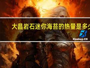大昌 岩石迷你海苔的热量是多少