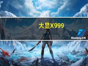 大显X999（大显x920）