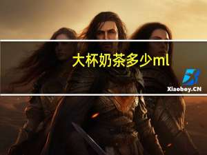 大杯奶茶多少ml