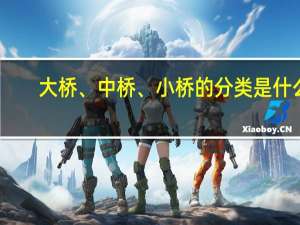 大桥、中桥、小桥的分类是什么？