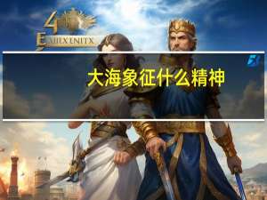 大海象征什么精神