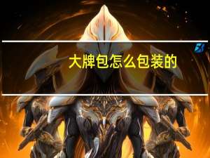 大牌包怎么包装的