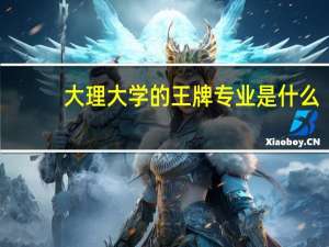 大理大学的王牌专业是什么