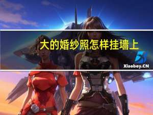 大的婚纱照怎样挂墙上