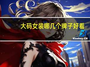 大码女装哪几个牌子好看