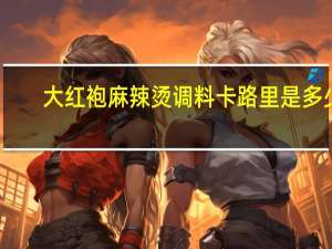 大红袍 麻辣烫调料卡路里是多少