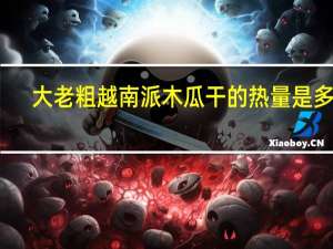 大老粗 越南派木瓜干的热量是多少