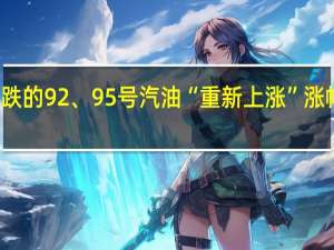 大跌的92、95号汽油“重新上涨” 涨幅超预期，油价或将三月首涨