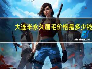 大连半永久眉毛价格是多少钱，大连个体出租车手续是永久的吗
