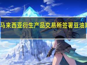 大连商品交易所与马来西亚衍生产品交易所签署豆油期货交割结算价授权协议