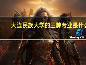 大连民族大学的王牌专业是什么