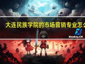 大连民族学院的市场营销专业怎么样