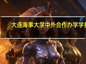 大连海事大学中外合作办学学费