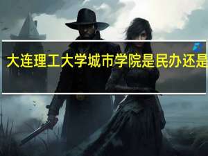 大连理工大学城市学院是民办还是公办