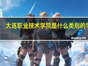 大连职业技术学院是什么类别的学校