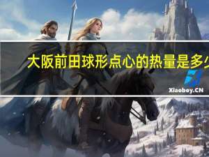 大阪前田 球形点心的热量是多少