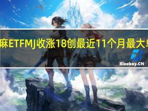大麻ETF MJ收涨18%创最近11个月最大单日涨幅