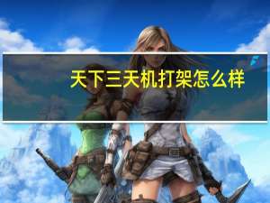 天下三天机打架怎么样_作答解释落实的民间信仰_网页版v128.549