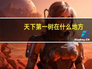 天下第一树在什么地方