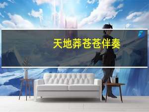 天地莽苍苍伴奏（天地莽苍苍）