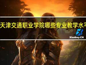 天津交通职业学院哪些专业教学水平较高