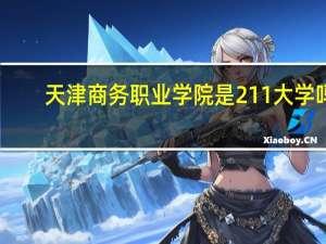 天津商务职业学院是211大学吗