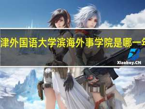 天津外国语大学滨海外事学院是哪一年创办的