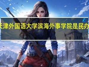 天津外国语大学滨海外事学院是民办大学吗