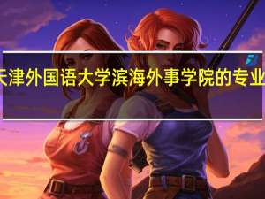 天津外国语大学滨海外事学院的专业有哪些