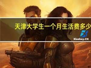 天津大学生一个月生活费多少