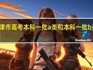 天津市高考本科一批a类和本科一批b类的区别