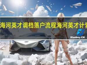 天津海河英才调档落户流程 海河英才计划落户流程