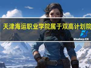 天津海运职业学院属于双高计划院校吗