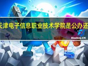 天津电子信息职业技术学院是公办还是民办