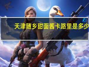 天津随乡甜面酱卡路里是多少