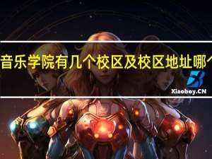 天津音乐学院有几个校区及校区地址 哪个校区最好