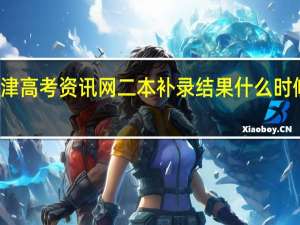 天津高考资讯网二本补录结果什么时候能查到